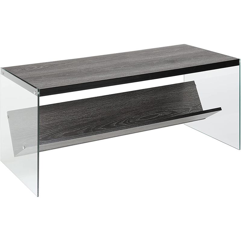 Coffee Table With Tempered Glass