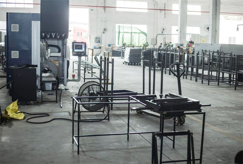 Metal Workshop of home furniture factory